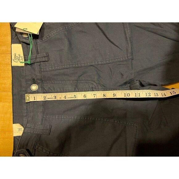 Cosmic Blue Love NWT Women Eco Berlin Blue Pants Size 28 Office Business Casual - Picture 7 of 10